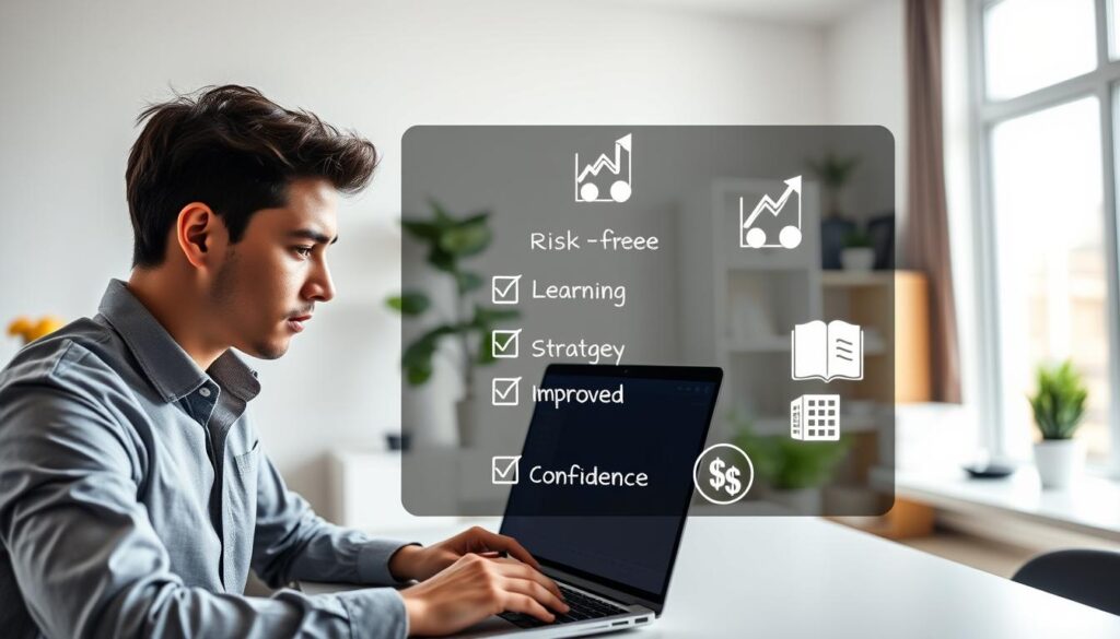 advantages of paper trading simulator