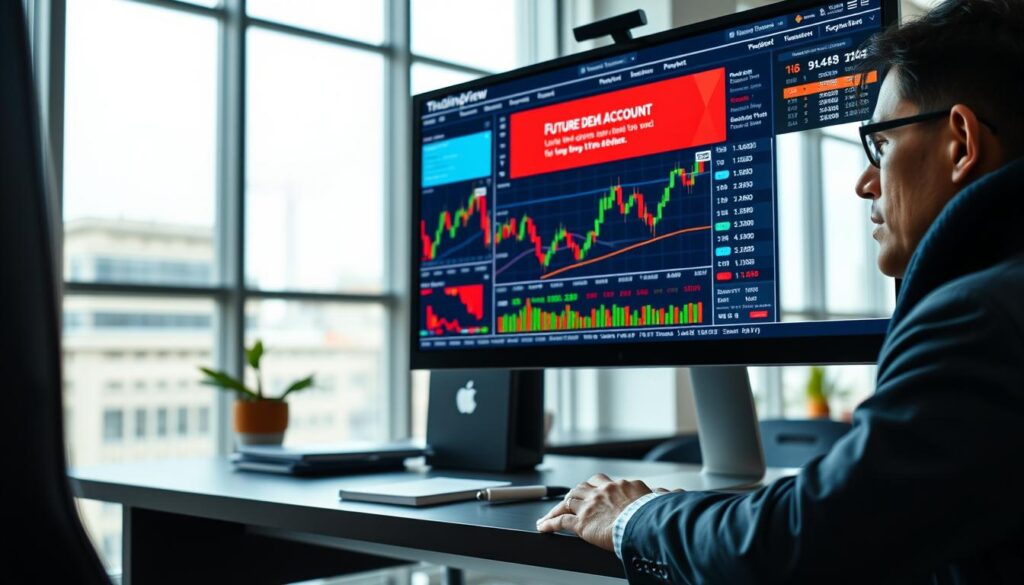 futures demo account TradingView
